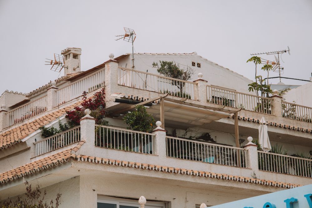 Tired terrace before rebuilding